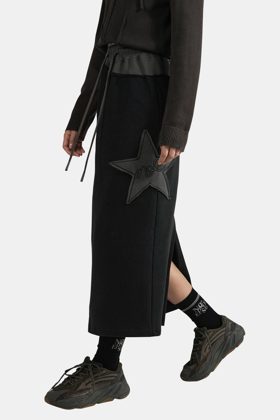 CHUU Star Color Long Skirt