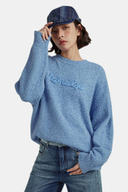 Logo Loose Fit Knit Sweater