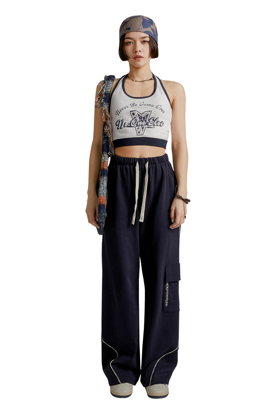 Never Be Game Over Sleeveless Crop Top