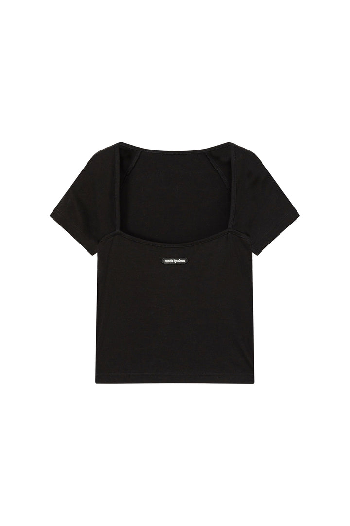 Slim Square Neck T-Shirt