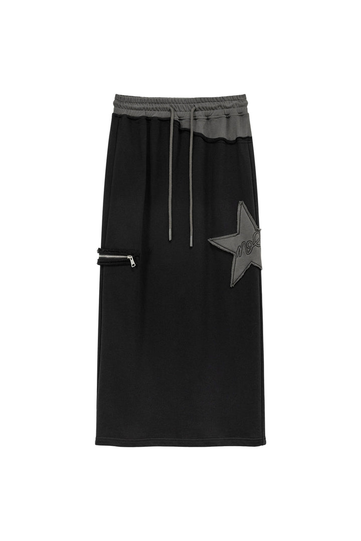 Star Color Long Skirt