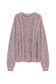 Twisted Loose Fit Knit Sweater