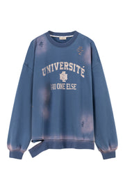 University Logo Lettering Sweatshirt