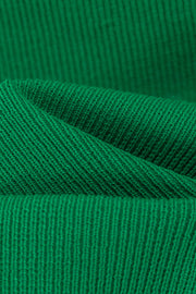 Halter Neck Banding Basic Short Sleeve Knit Crop Top