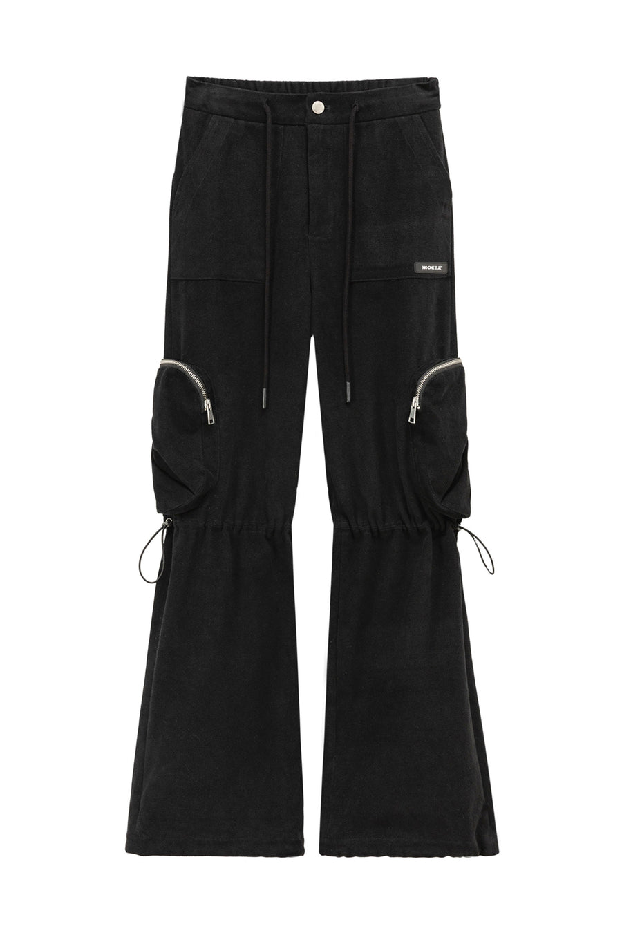 Zipper Pocket Casual Pants