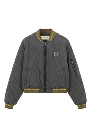Varsity Quilted Jacket