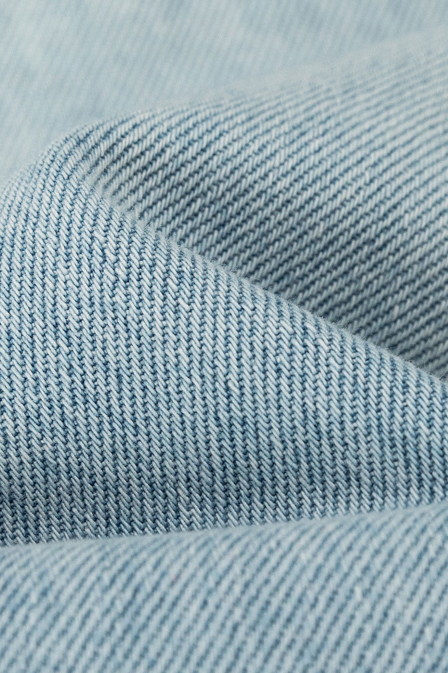 CHUU Fringe Stitch Slit Bootcut Denim Jeans