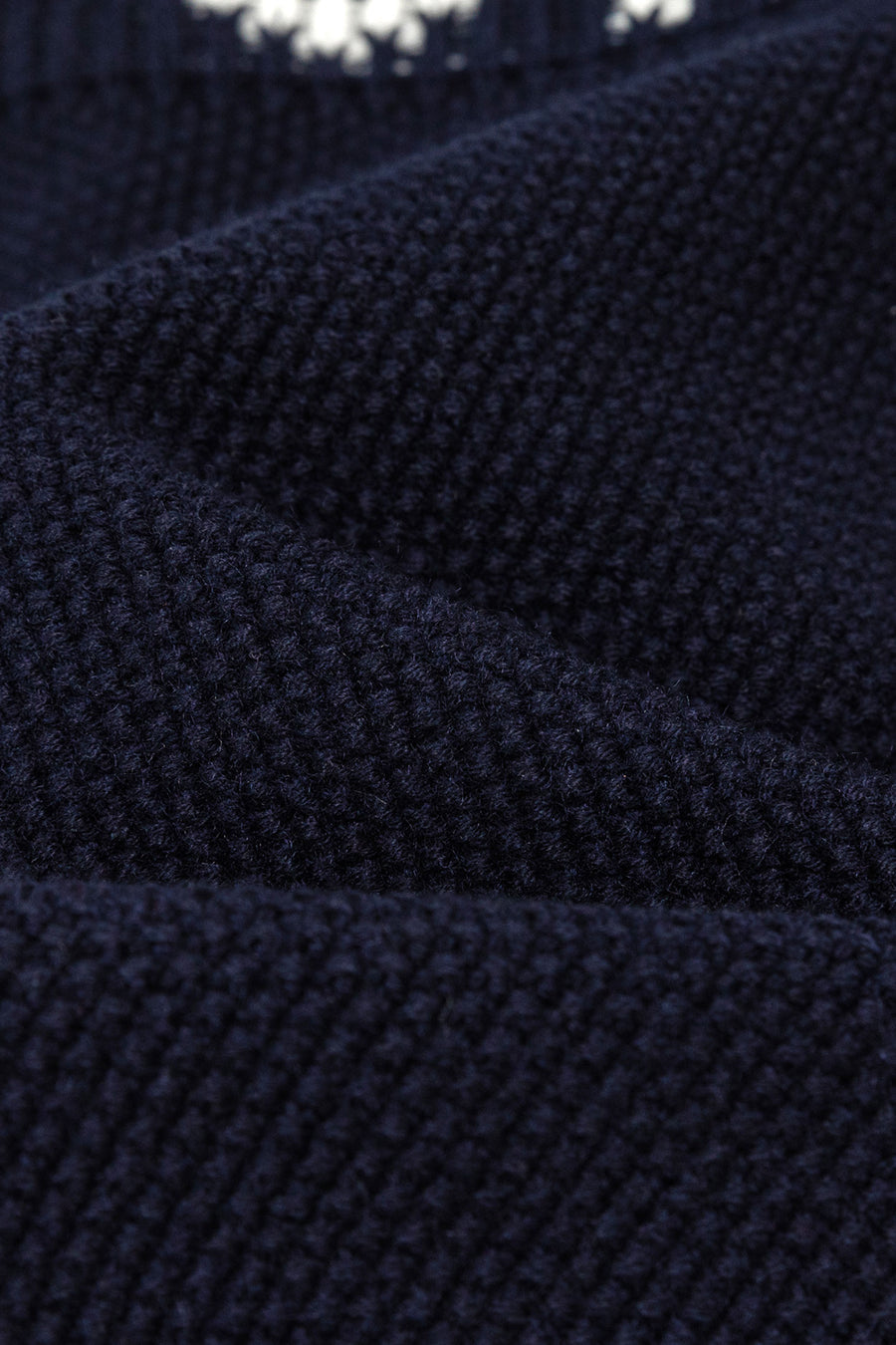 CHUU Logo Lettering Basic Knit Sweater