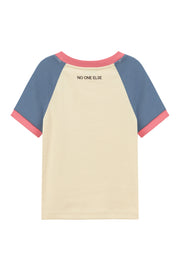 Noe Sporty Color Raglan Slim T-Shirt