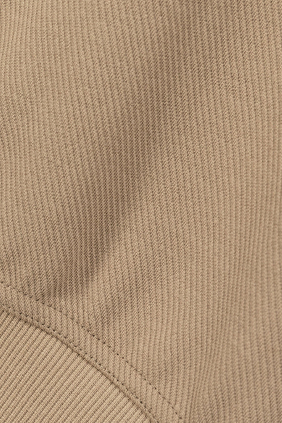 CHUU Logo Half Zip-Up Sweatshirt