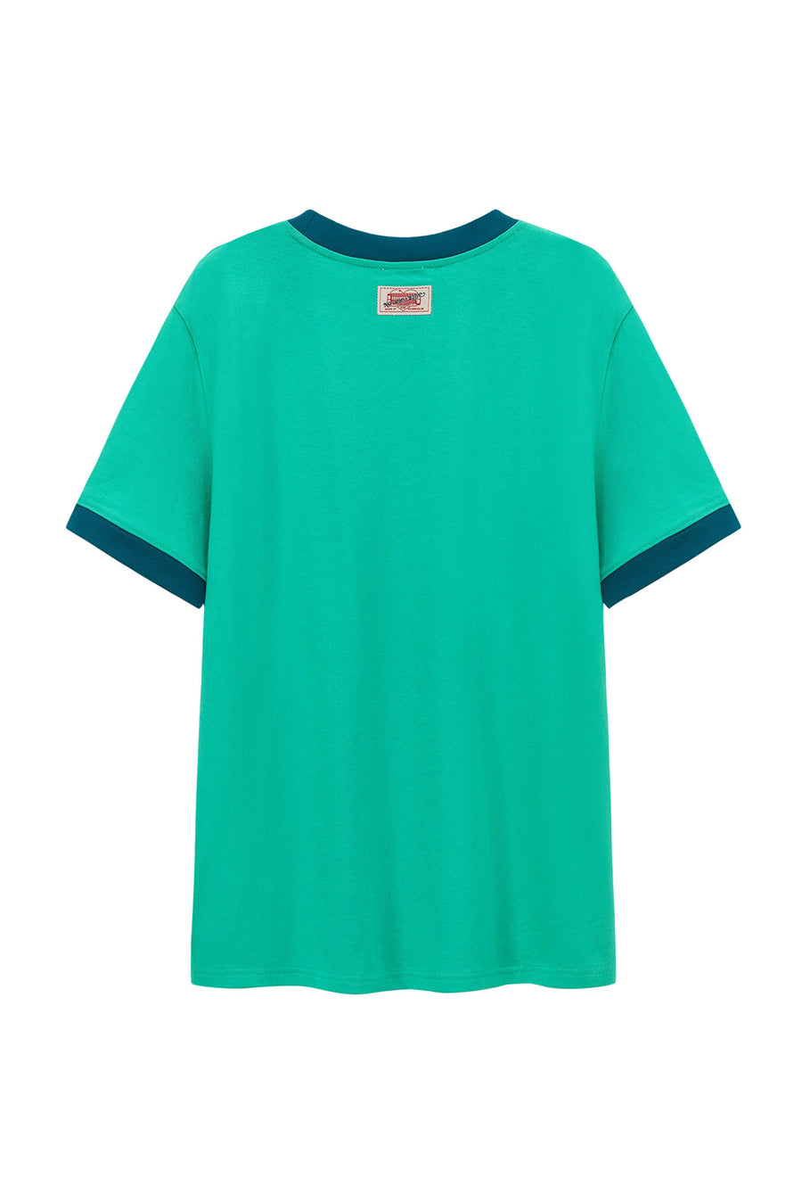 CHUU Noe Center Logo Color Loose Fit T-Shirt