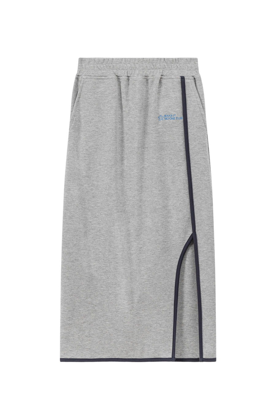 CHUU Side Slit Long Sport Skirt