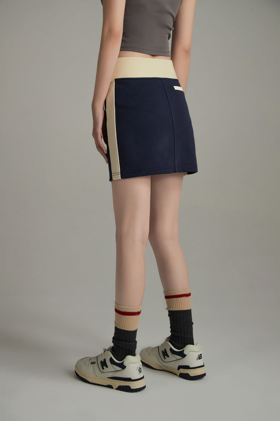 Sporty Side Pocket Mini Skirt