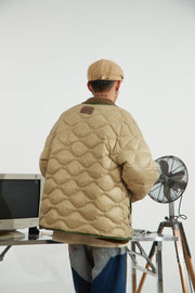 Wave Quilting Padded Jacket