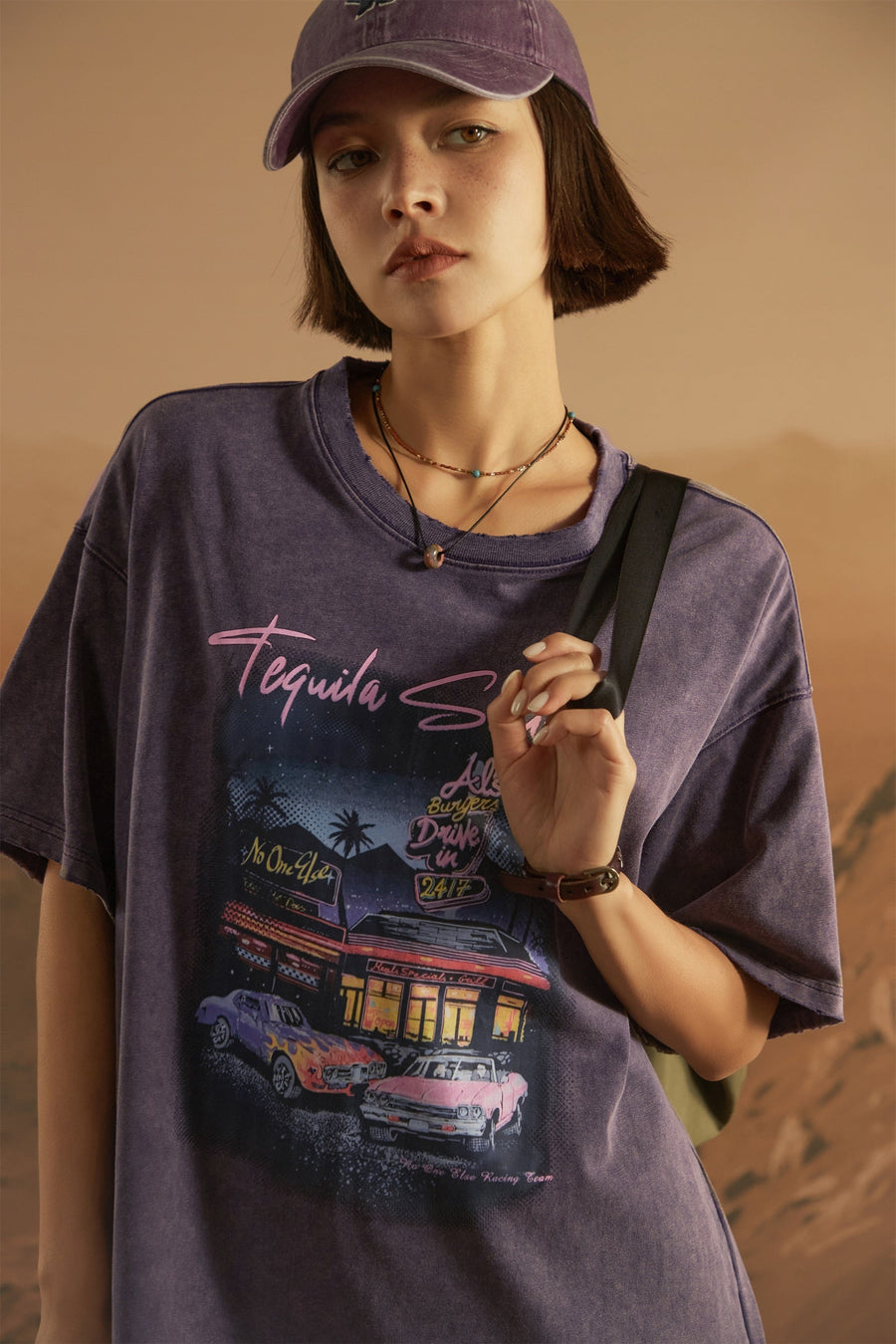 Tequila Sunrise Loose Fit T-Shirt