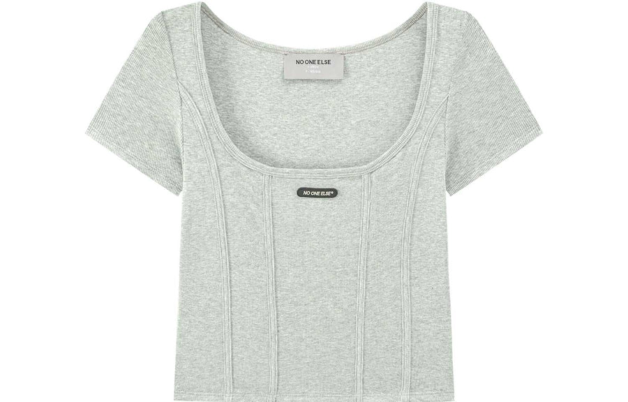 Square Crop Short Sleeve T-Shirt