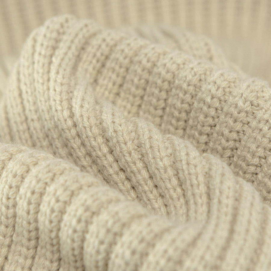 CHUU Noe Lettering Knit Sweater