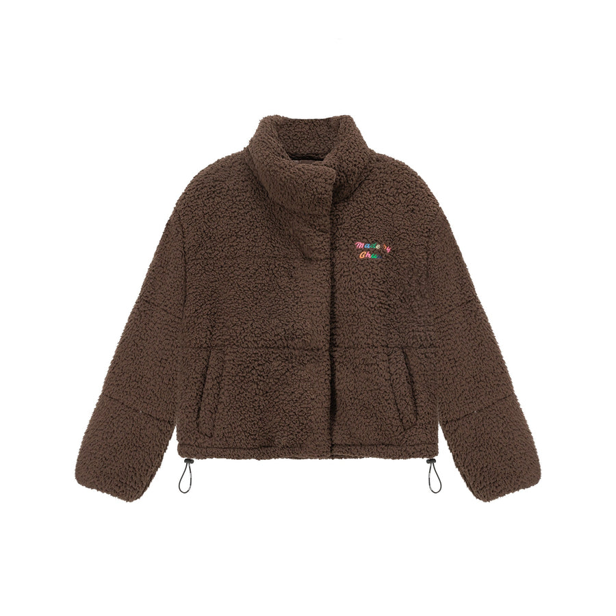Rainbow Logo Fleece Zip-Up Jacket
